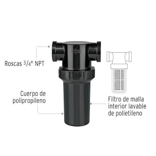 Foto 2 | Foto 2 | Filtro de Agua Malubero para Tinaco color Negro