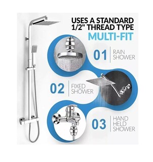 Foto 4 | Foto 4 | Filtro de Agua para Regadera Belug Plateado 15 Etapas + Cartucho Extra