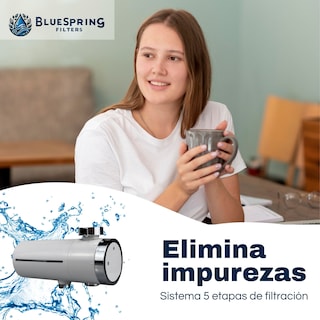 Foto 7 | Foto 7 | Filtro De Agua Bluespring 5 Etapas Para Grifo. 2l/min Para 2000 Litros. Fácil Instalación.