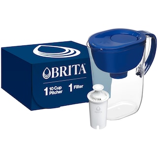 Foto 1 | Foto 1 | Jarra Con Filtro De Agua Brita Large, 2 Meses, 2,4 L, Mazarine Blue - Venta Internacional.