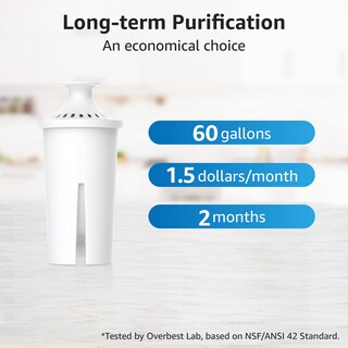 Foto 5 | Foto 5 | Filtro De Agua Pitcher Overbest Con Certificación Nsf Brita Ob03 - Venta Internacional.
