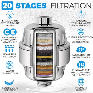 Foto 4 | Foto 4 | Cartucho De Filtro De Repuesto Aquahomegroup 20-stage - Venta Internacional.