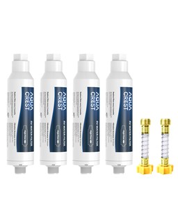 Foto 1 | Foto 1 | Filtro De Agua Para Autocaravanas Aqua Crest Inline Con Certificación Nsf Paquete De 4 - Venta Internacional.