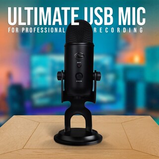 Foto 3 | Foto 3 | Paquete De Micrófono Blue Yeti Blackout Con Soporte De Brazo Knox Boom - Venta Internacional.