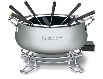 Foto 1 | Foto 1 | Cuisinart Cfo-3ss Fondue Eléctrica, 6.12 X 10.50 X 7.00 Pulgadas, Acero Inoxidable Cepillado