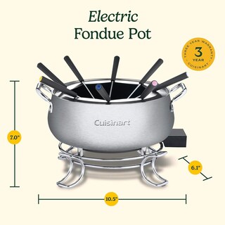 Foto 6 | Foto 6 | Fondue Electrico Cuisinart Cfo-3ss 2.8l