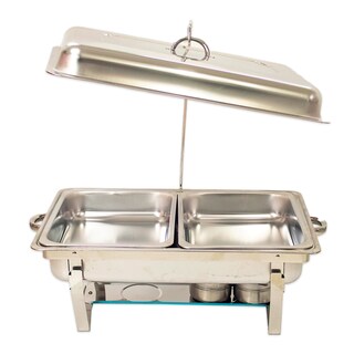 Foto 1 | Foto 1 | Bufetera Chafer 2 Espacios De Acero Inoxidable Para Chef
