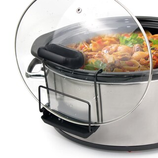 Foto 1 | Foto 1 | Soporte Para Tapa De Olla De Cocción Lenta Sophico, Acero Inoxidable, Paquete De 2, Negro - Venta Internacional.