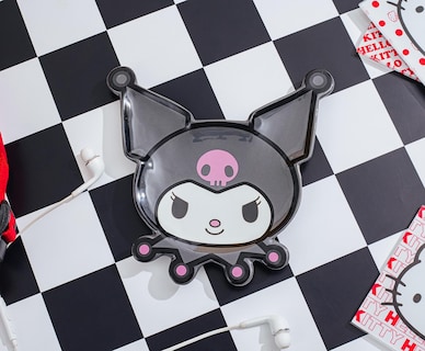 Foto 2 | Foto 2 | Soporte Para Cucharas Sanrio Kuromi Face Sculpted Ceramic - Venta Internacional.
