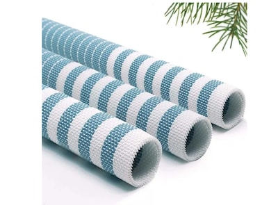 Foto 3 | Foto 3 | Xtellar Set De 8 Manteles Individuales Antideslizantes, Envinados Y Altamente Duraderos, Diseño Elegante Azul Raya