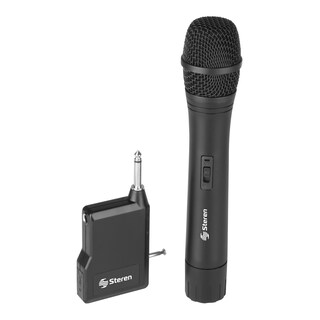 Foto 3 | Foto 3 | Micrófono Inalámbrico con Receptor Multiconexión Steren Mic-285 color Negro