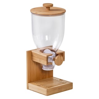 Foto 3 | Foto 3 | Dispensador De Cereales Honey Can Do Bamboo Natural, 500 Ml - Venta Internacional.