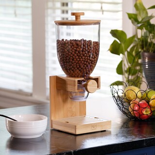 Foto 5 | Foto 5 | Dispensador De Cereales Honey Can Do Bamboo Natural, 500 Ml - Venta Internacional.