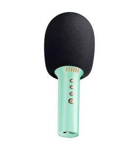Foto 1 | Foto 1 | Micrófono Inalámbrico de Karaoke Belug Verde con Bluetooth y Bocina