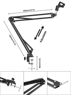 Foto 5 | Foto 5 | Brazo De Micrófono Para Estudio De Grabación, Kit 5a - Venta Internacional.