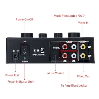Foto 3 | Foto 3 | Sistema Portátil De Máquina De Karaoke Digital Con Audi Profesional - Venta Internacional.