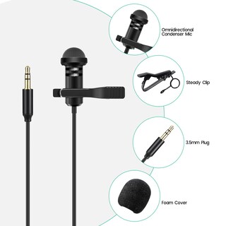 Foto 6 | Foto 6 | Paquete de 2 Micrófonos Lavalier para DJI Mic 2 y Rode Wireless Go 2 - Venta Internacional