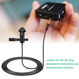 Foto 7 | Foto 7 | Paquete de 2 Micrófonos Lavalier para DJI Mic 2 y Rode Wireless Go 2 - Venta Internacional