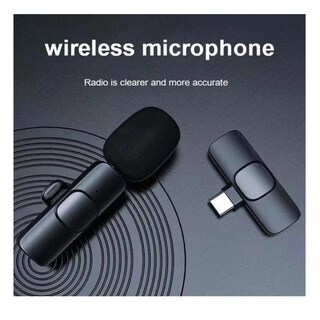 Foto 2 | Foto 2 | Micrófono Inalámbrico de Solapa Lavalier Tipo C para Teléfono Celular - Venta Internacional