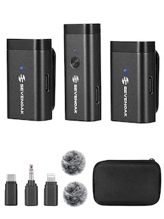 Foto 1 | Foto 1 | Micrófonos Lavalier Inalámbricos Sevenoak Skm-w1 Pro para IPhone/Android/cámara - Venta Internacional