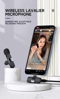 Foto 2 | Foto 2 | Micrófono Doble Lavalier para iOs iPhone o iPad - Venta Internacional