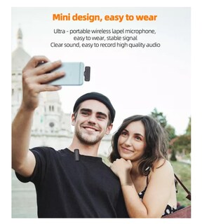 Foto 4 | Foto 4 | Conector de Solapa de Micrófono Inalámbrico Tipo C para Android - Venta Internacional