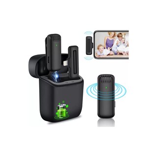 Foto 1 | Foto 1 | Micrófono Inalámbrico Lightning con Solapa para iPhone - Reducción de Ruido  - Venta Internacional