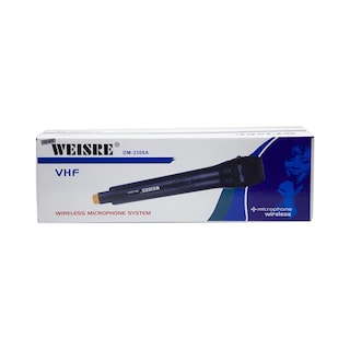 Foto 2 | Foto 2 | Micrófono Inalámbrico Weisre Vhf Portátil Con Botón Ptt - Venta Internacional