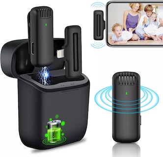 Foto 5 | Foto 5 | Conector de Solapa de Micrófono Inalámbrico Tipo C para Android - Venta Internacional