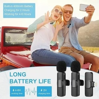 Foto 3 | Foto 3 | Micrófono Inalámbrico Negro-Venta Internacional