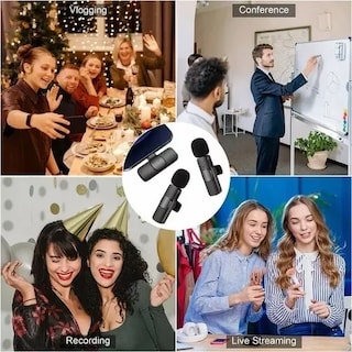 Foto 5 | Foto 5 | Micrófono Inalámbrico Negro-Venta Internacional