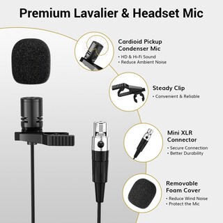 Foto 5 | Foto 5 | Sistema De Micrófonos Inalámbricos Tonor Uhf Con Auriculares/lavalier - Venta Internacional.