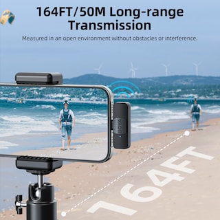 Foto 4 | Foto 4 | Micrófono Lavalier Inalámbrico Boya Para Iphone Ipad Phone - Venta Internacional.