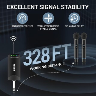 Foto 2 | Foto 2 | Micrófono Inalámbrico Tonor Tw720 Recargable Bluetooth Uhf - Venta Internacional.