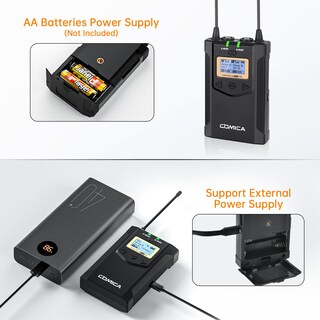 Foto 6 | Foto 6 | Sistema De Micrófono Inalámbrico Comica Cvm-wm100plus Para Cámaras - Venta Internacional.