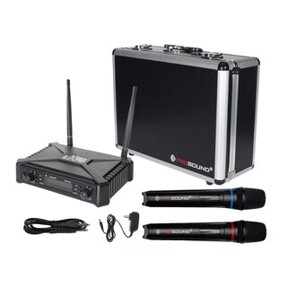 Foto 1 | Foto 1 | Sistema Micrófono Inalámbrico De Mano Doble Prosound Pwm22d