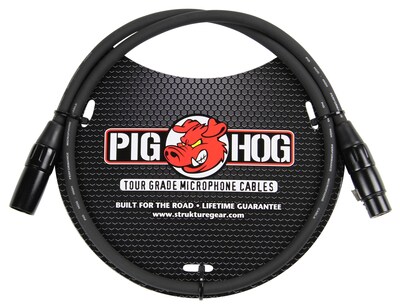 Foto 1 | Foto 1 | Cable De Micrófono Pig Hog Xlr De 8 Mm, Macho A Hembra, 1 M - Venta Internacional.