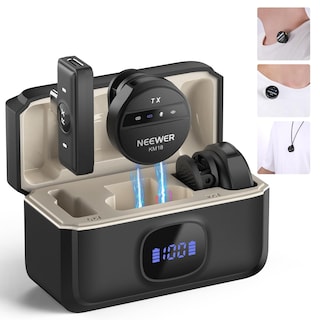 Foto 1 | Foto 1 | Micrófono Lavalier Inalámbrico Neewer M18 Usb-c Con Funda 24h - Venta Internacional.