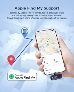 Foto 3 | Foto 3 | Micrófono Lavalier Inalámbrico Godox Cube-sc Kit2 Para Iphone Y Android - Venta Internacional.