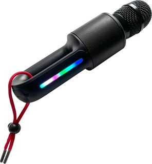 Foto 1 | Foto 1 | Micrófono Karaoke Bluetooth Singing Machine Con Altavoz, Luces Led Y 22 Efectos De Voz, Portátil Para Adultos Y Niños, Color Neg