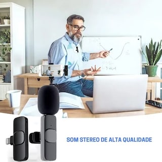 Foto 4 | Foto 4 | Set de 2 Micrófonos Solapa Inalámbrico Wifi Con Receptor Usb Tipo C