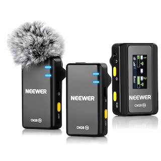 Foto 1 | Foto 1 | Sistema De Micrófono Inalámbrico Lavalier Neewer Cm28 Con 4 Gb - Venta Internacional.