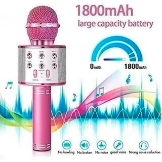 Foto 4 | Foto 4 | Micrófono Karaoke Con Altavoz Bluetooth - Venta Internacional.