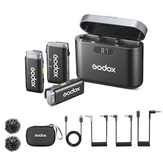Foto 1 | Foto 1 | Micrófono Lavalier Inalámbrico Godox Wec Kit2 Con Cancelación De Ruido - Venta Internacional.