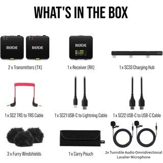 Foto 5 | Foto 5 | Micrófono Inalámbrico Røde Wireless Go (gen 3) Con 2 Micrófonos Lavalier - Venta Internacional.