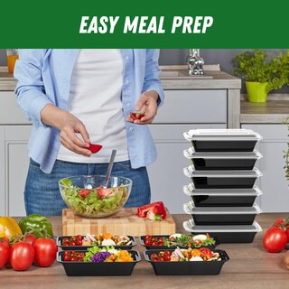 Foto 6 | Foto 6 | Recipientes Dealusy Para Preparación De Comidas 32 Oz (paquete De 50) Con Tapas Fáciles De Abrir - Venta Internacional.