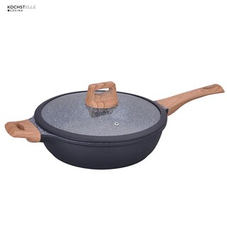 Foto 5 | Foto 5 | KOCHSTELLE Batería de Cocina Wood Color Negro Antiadherente de 10 piezas