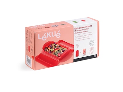 Foto 1 | Foto 1 | Estuche de Vapor Lékué Rojo