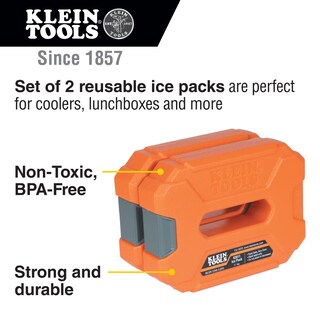 Foto 2 | Foto 2 | Paquetes De Hielo Reutilizables Klein Tools 62811 Para Bolsas Frigoríficas, Paquete De 2 - Venta Internacional.
