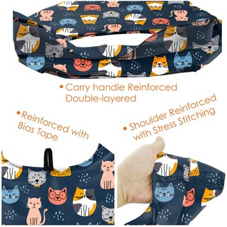 Foto 4 | Foto 4 | Bolsas De Supermercado Reutilizables Beegreen Animals, Xl, 23 L - Venta Internacional.